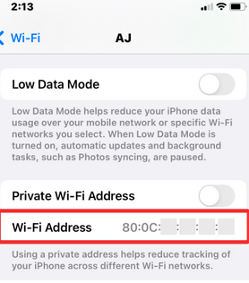 秦安苹果秦安mac维修如何在iPhone查找MAC地址