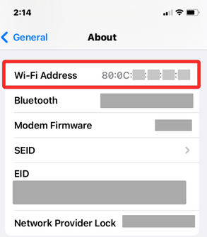 秦安苹果mac维修如何在iPhone查找MAC地址 