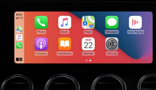 秦安apple维修网点分享如何将iPhone连接到CarPlay 